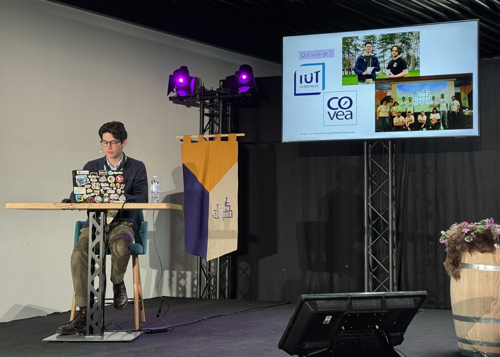 DevQuest 2025 sur scène
